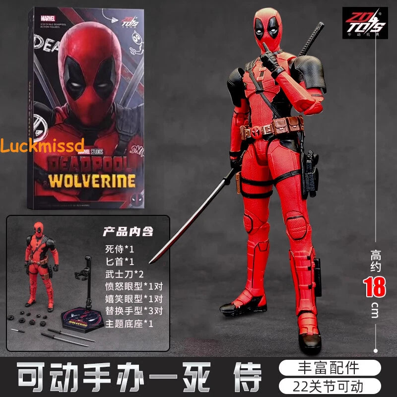 1:10 ZD Toy Deadpool & Wolverine Action Figure Toy Model Collection Xmas Gift BN 07FC0E-D4 - KOEEK