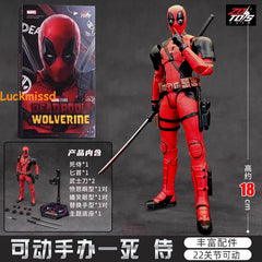 1:10 ZD Toy Deadpool & Wolverine Action Figure Toy Model Collection Xmas Gift BN 07FC0E-D4 - KOEEK