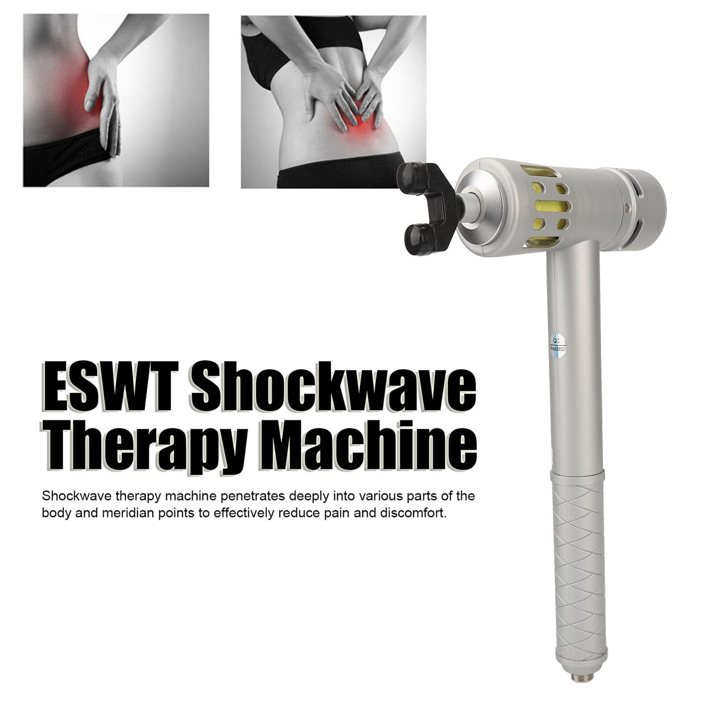 new Extracorporeal Shockwave Machine Reduce Pain Deep Massage ESWT Shock Wave koeek - KOEEK