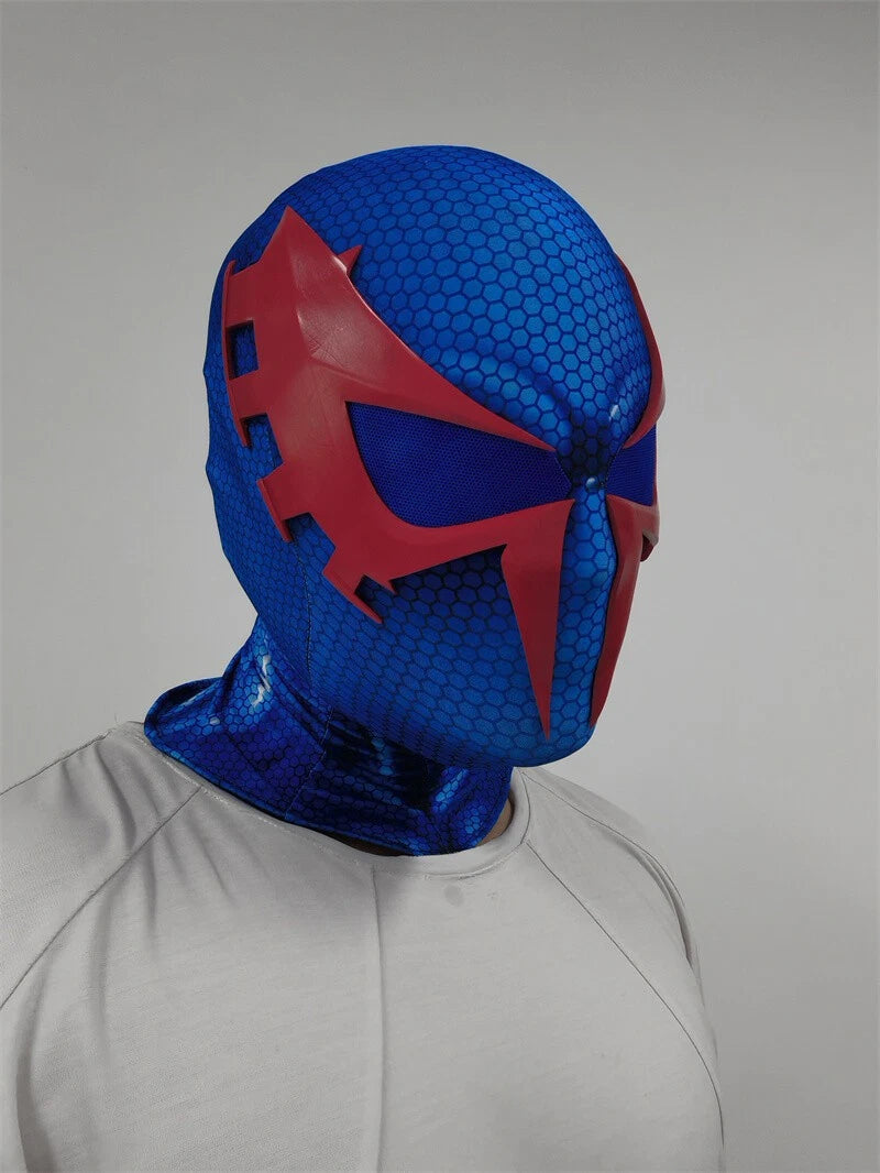 Spider-man 2099 Helmet Cosplay 3D Mask Cosplay Costume Halloween Prop 07FC0E-D4 - KOEEK