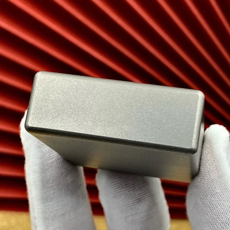 1pc Titanium Lighter Shell Heavy Armor Square Box Large Hinge Windproof Fits ZPO 07FC0E-D4 - KOEEK