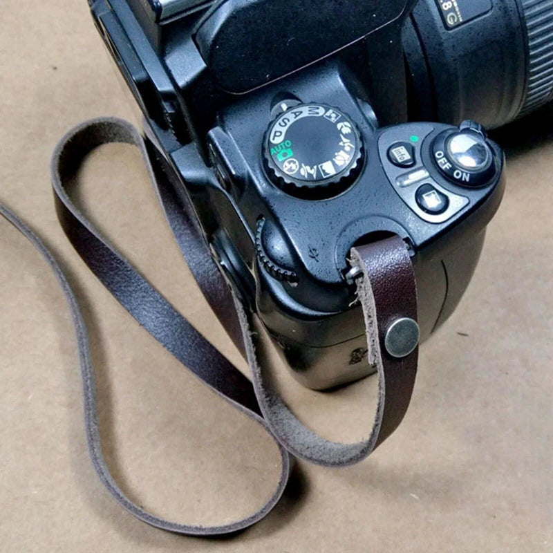 Leather Handmade Binocular DC Camera Shoulder Neck Case Strap Sling USA 07FC0E-D4 - KOEEK