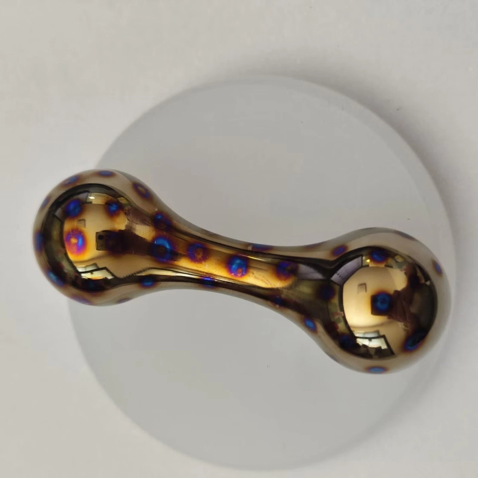 Titanium Alloy Knuckle Fidget Toy Skill Toy Knucklebone Worry Bead Stress Relief 07FC0E-D4 - KOEEK