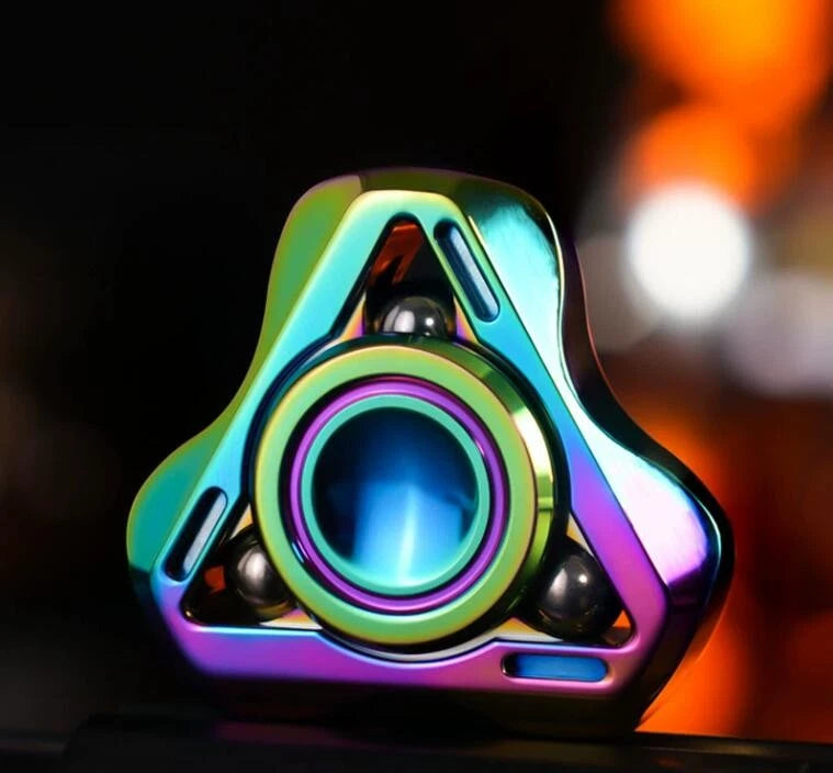 Fidget Hand Spinner Toy Silent Bearing Titanium Alloy Finger Gyro Relieve Stress 07FC0E-D4 - KOEEK