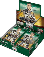 UNION ARENA  Japanese EX10BT Attack On Titan Vol.2 Booster BOX  Sealed 07FC0E-D4 - KOEEK