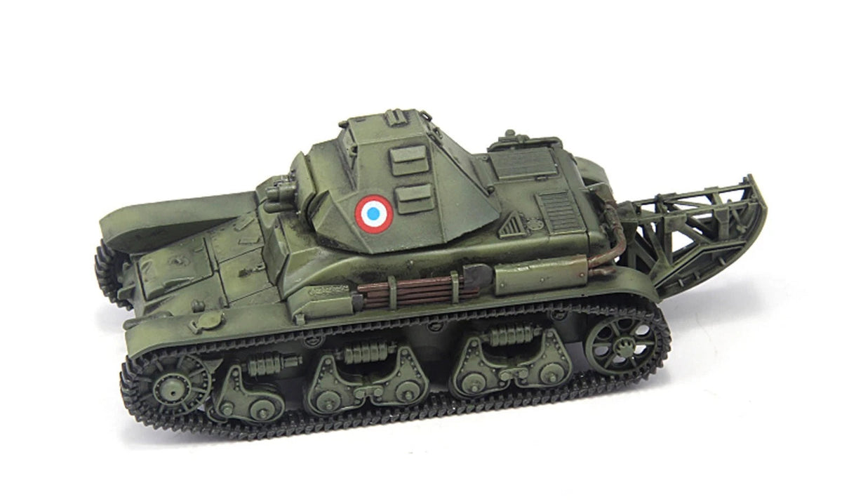 S-Model 1/72 French Army R35 Light Tank FCM36 Turret Finished Model LE2012 S-MODEL - KOEEK