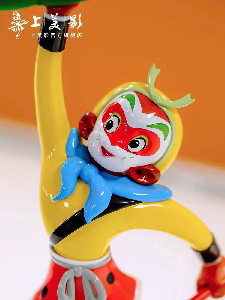 Journey to the West The Monkey King Sun wukong Peach LED Light Lamp Figure Model 07FC0E-D4 - KOEEK
