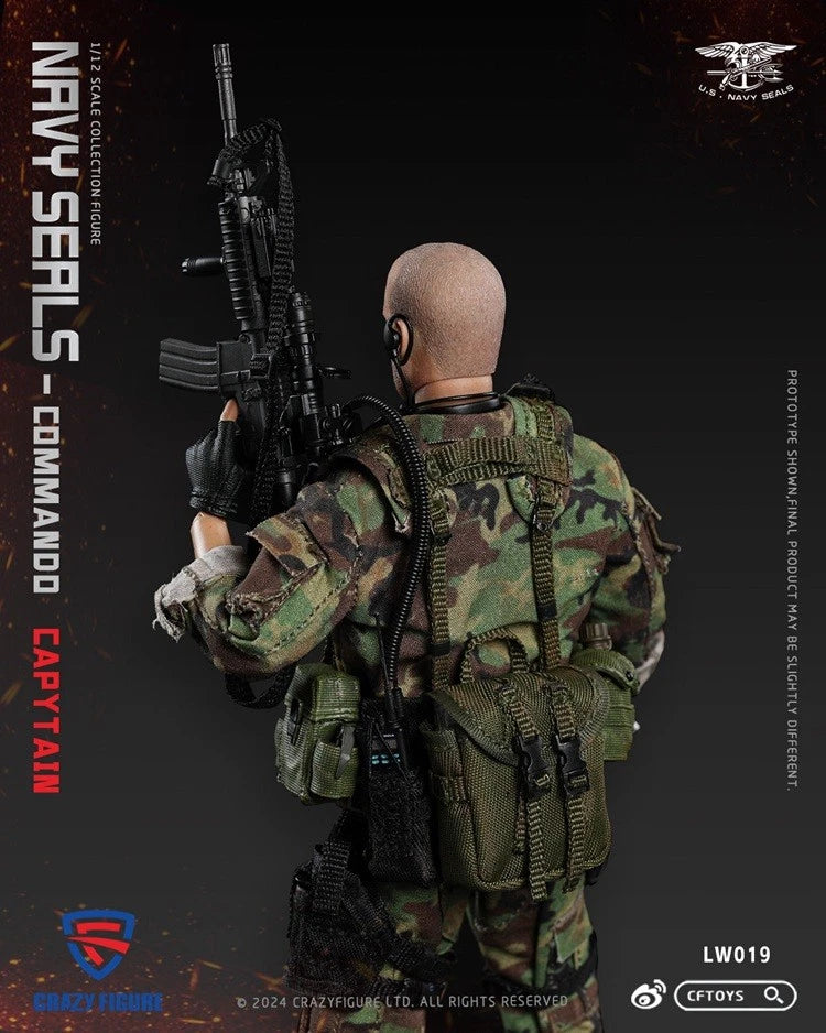 CFTOYS Special Assault Team-Captain 1/12 Soldier Action Figure Model Collection CFTOYS - KOEEK