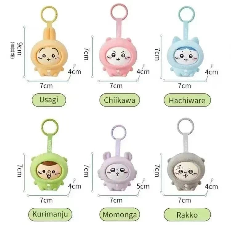 MINISO Chiikawa Pajamas Face Changing Confirmed Blind Box Keychain Vinyl Figure MINISO - KOEEK