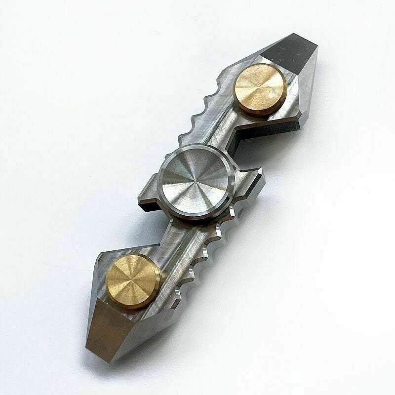 TC4 Titanium Finger Spinner EDC Toy Multi Pry Bar Bottle Opener Crowbar Tool 07FC0E-D4 - KOEEK