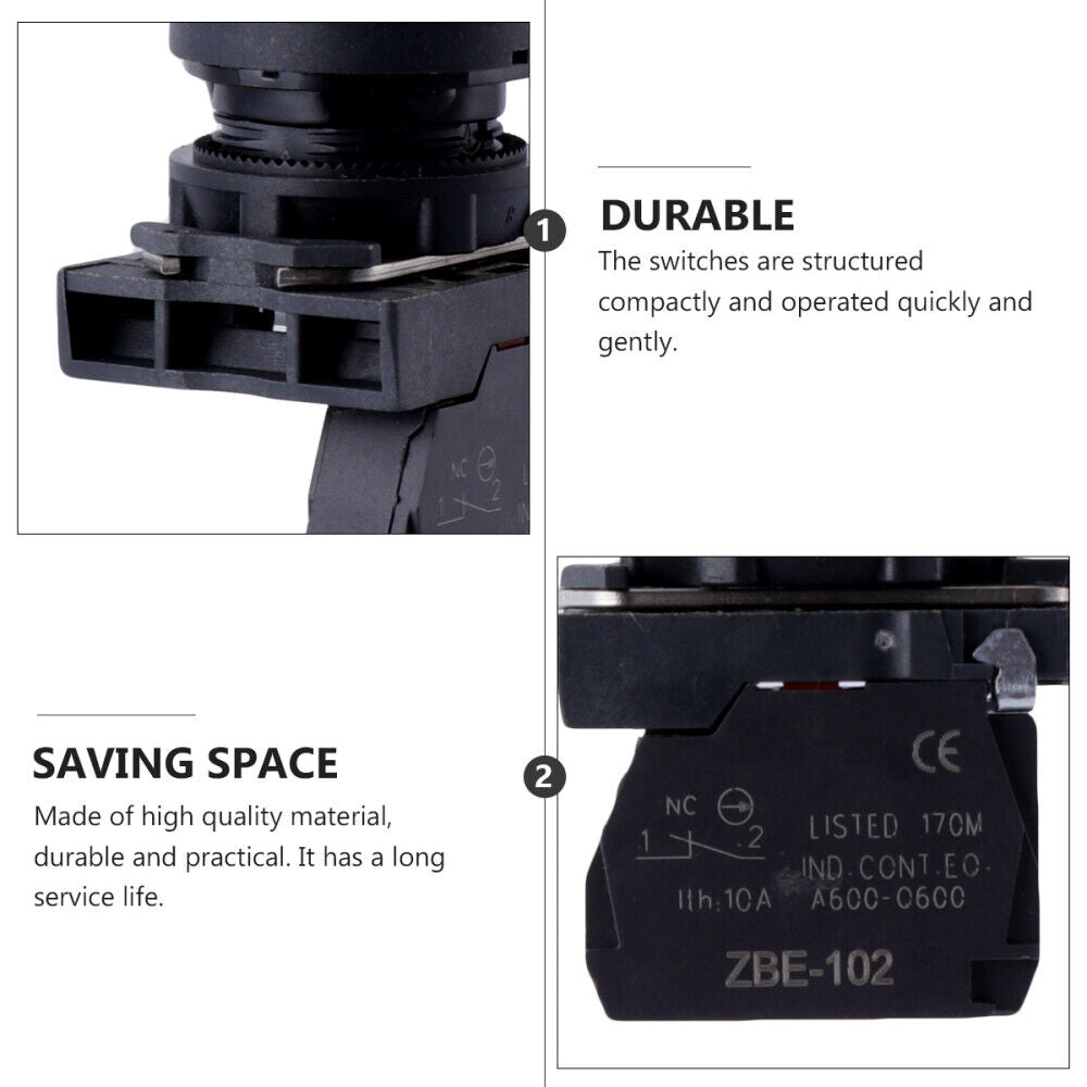 new  Weatherproof Emergency Stop Button Switch Rotary Tool Accessories koeek - KOEEK