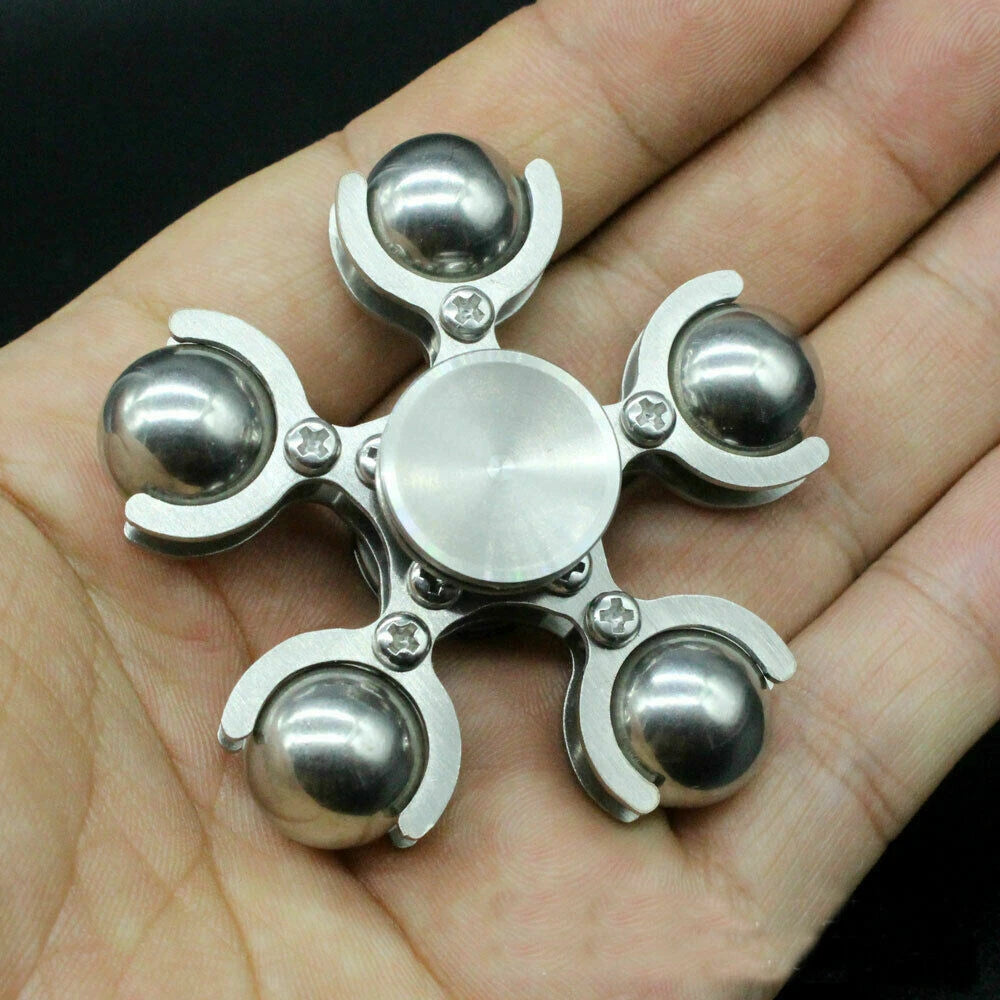 Stainless Steel Ferris Wheel Gyroscope Hand Spinner Fidget Decompression EDC Toy 07FC0E-D4 - KOEEK