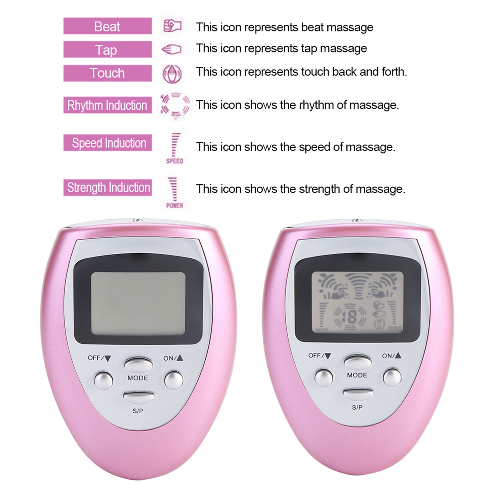 new Electronic Breast Enhancer Vibrating Massager Chest Breast Care Machine HGF koeek - KOEEK