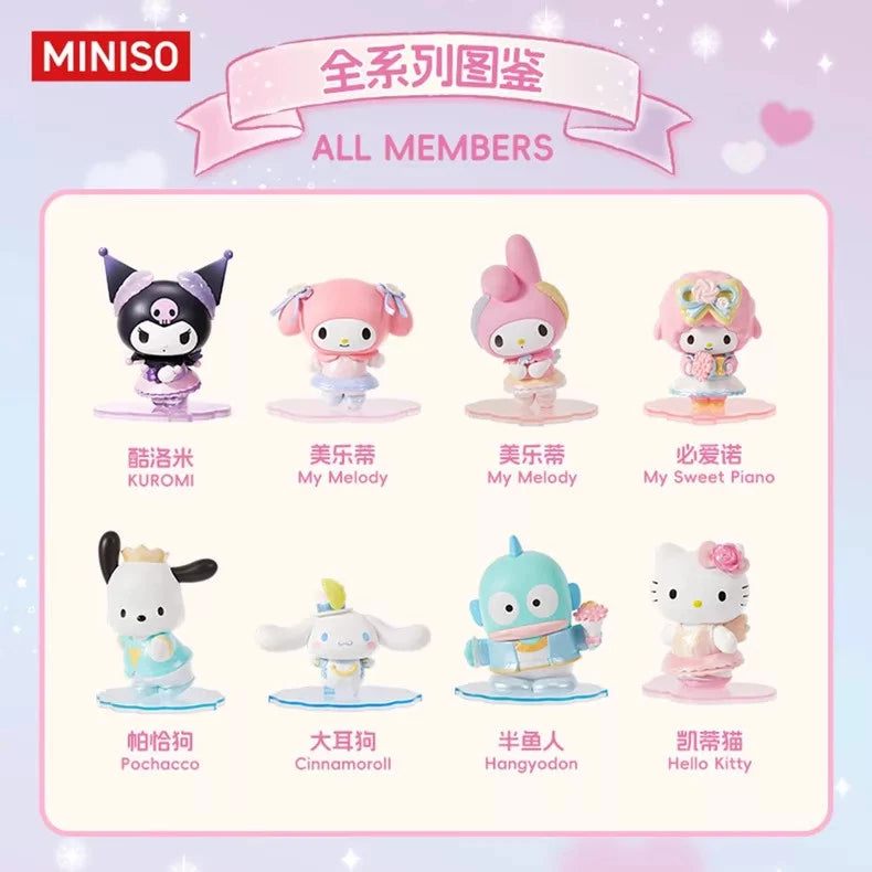 MINISO Sanrio Characters Ballet Series Blind Box Figure Toy Gift Confirmed MINISO - KOEEK