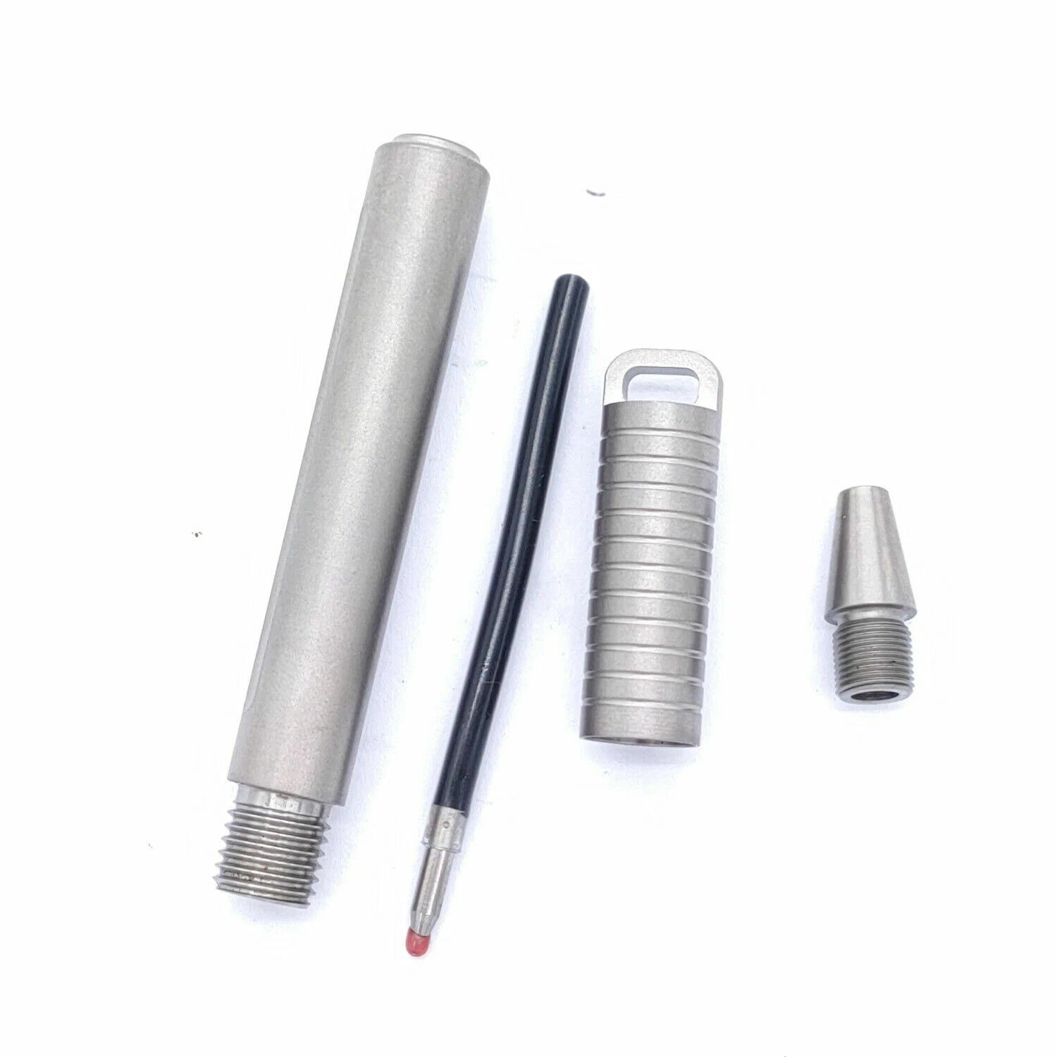 TWOSUN Mini Titanium Alloy Portable Keychain Ball Pen Outdoor Signature Pen EDC TWOSUN - KOEEK