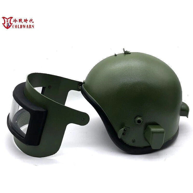 Russian Special Forces Altyn K6-3 Helmet Replica  Mask Green Steel Hlelmet US ! 07FC0E-D4 - KOEEK