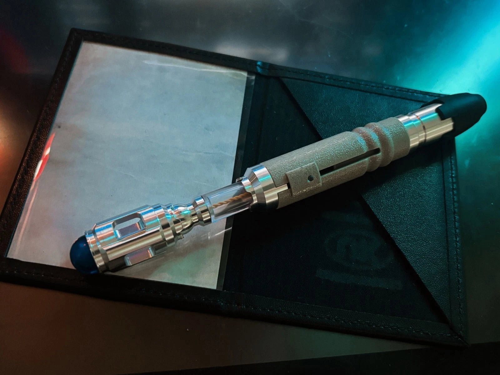US! Doctor Who 10th Metal Sonic Screwdriver Scalable LED Prop Replica Xmas Gift 07FC0E-D4 - KOEEK