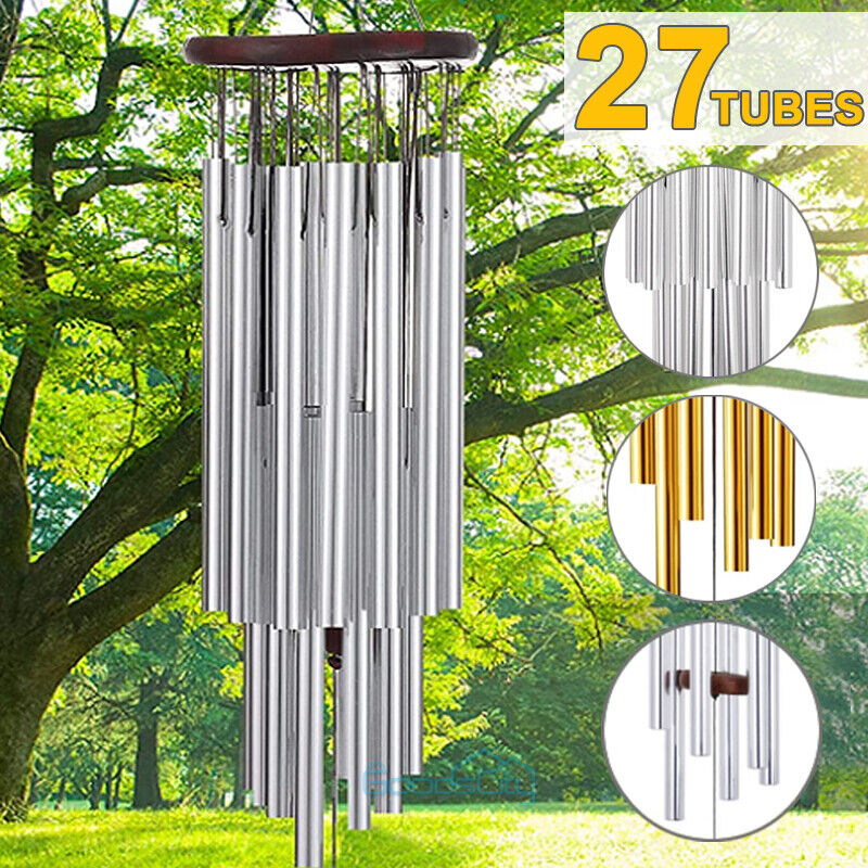 ny 35in Wind Chimes Udendørs Stor Deep Tone Windchime Justerbar Tunet Have Decor