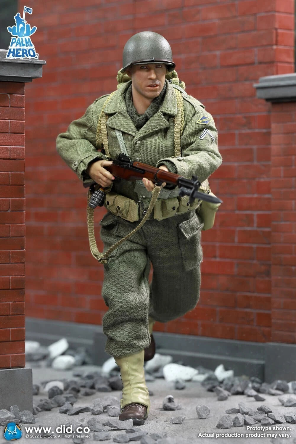 DID XA80011 Dragon Dreams WWII US Ranger Private Caparzo 1/12 Figure Toy 6" BN DID - KOEEK