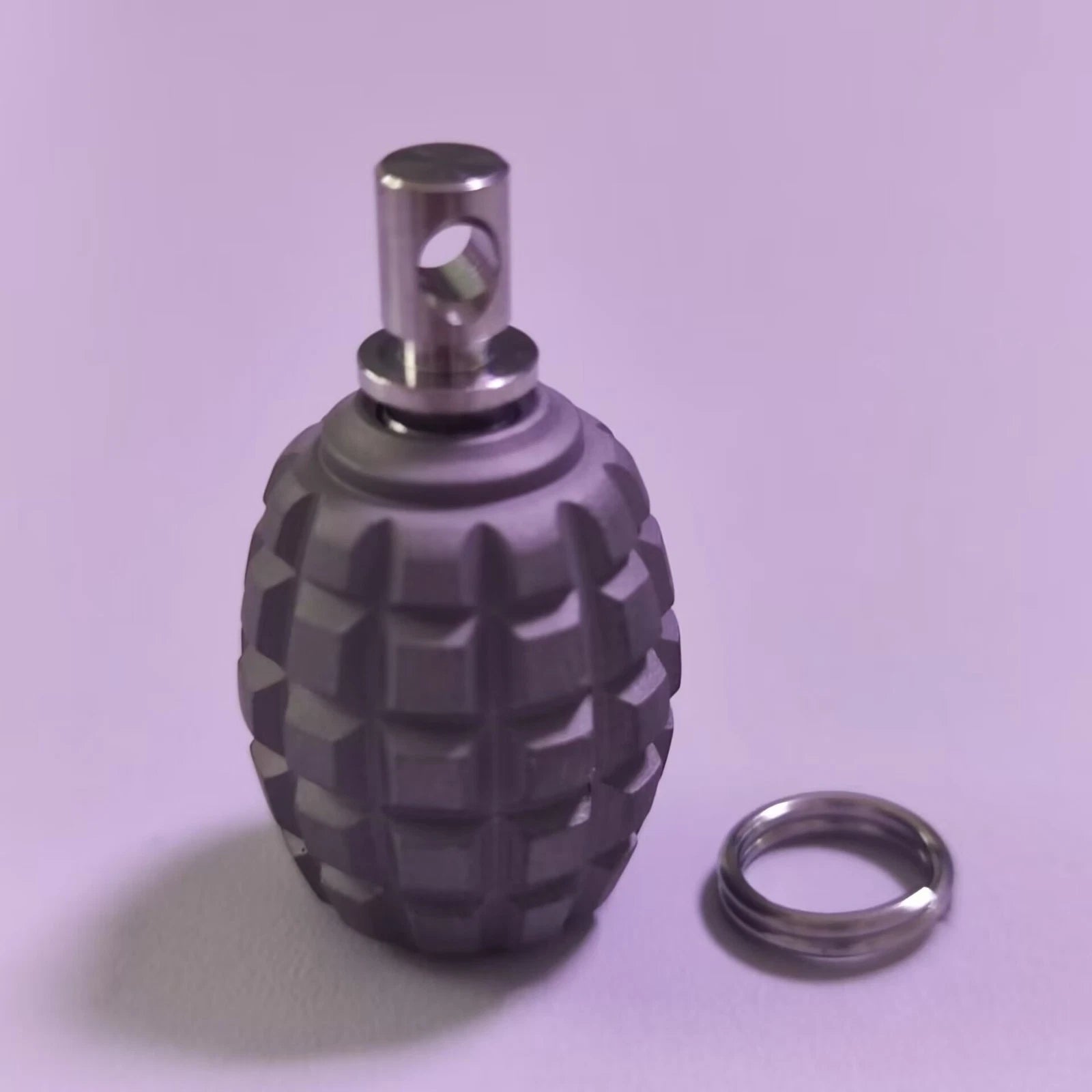 EDC Titanium Begleri Knife Lanyard Beads Keychain Decoration DIY Tool Pendant 07FC0E-D4 - KOEEK