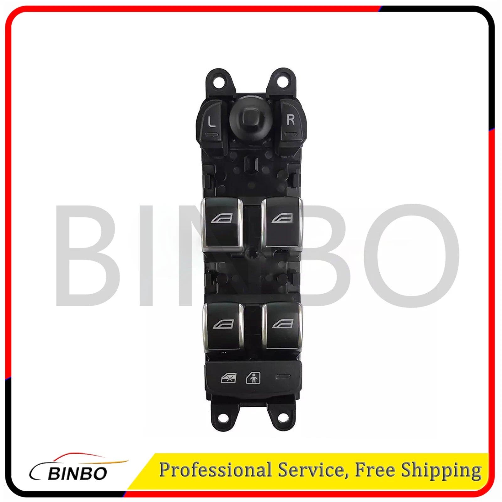 Front Left Driver Side Master Window Switch Fit for Volvo S60 XC60 31415675 07FC0E-D4 - KOEEK