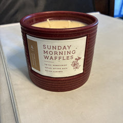 2 Wick Candle Anthropologie Sunday Morning Waffles ANTHROPOLOGIE - KOEEK