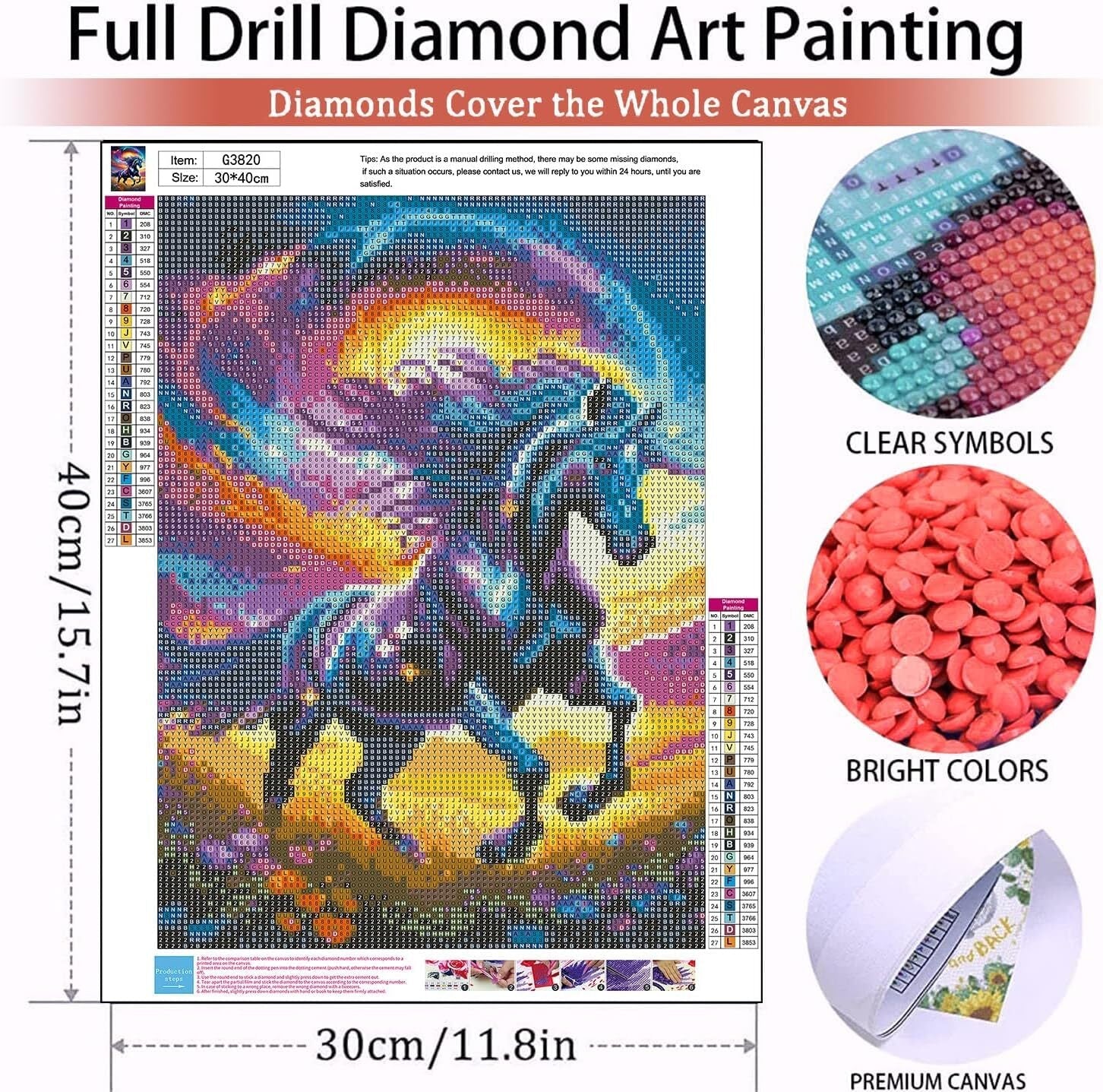 new Horse Diamond Painting Kits for Adults-Horses Art G3820 07FC0E-D4 - KOEEK