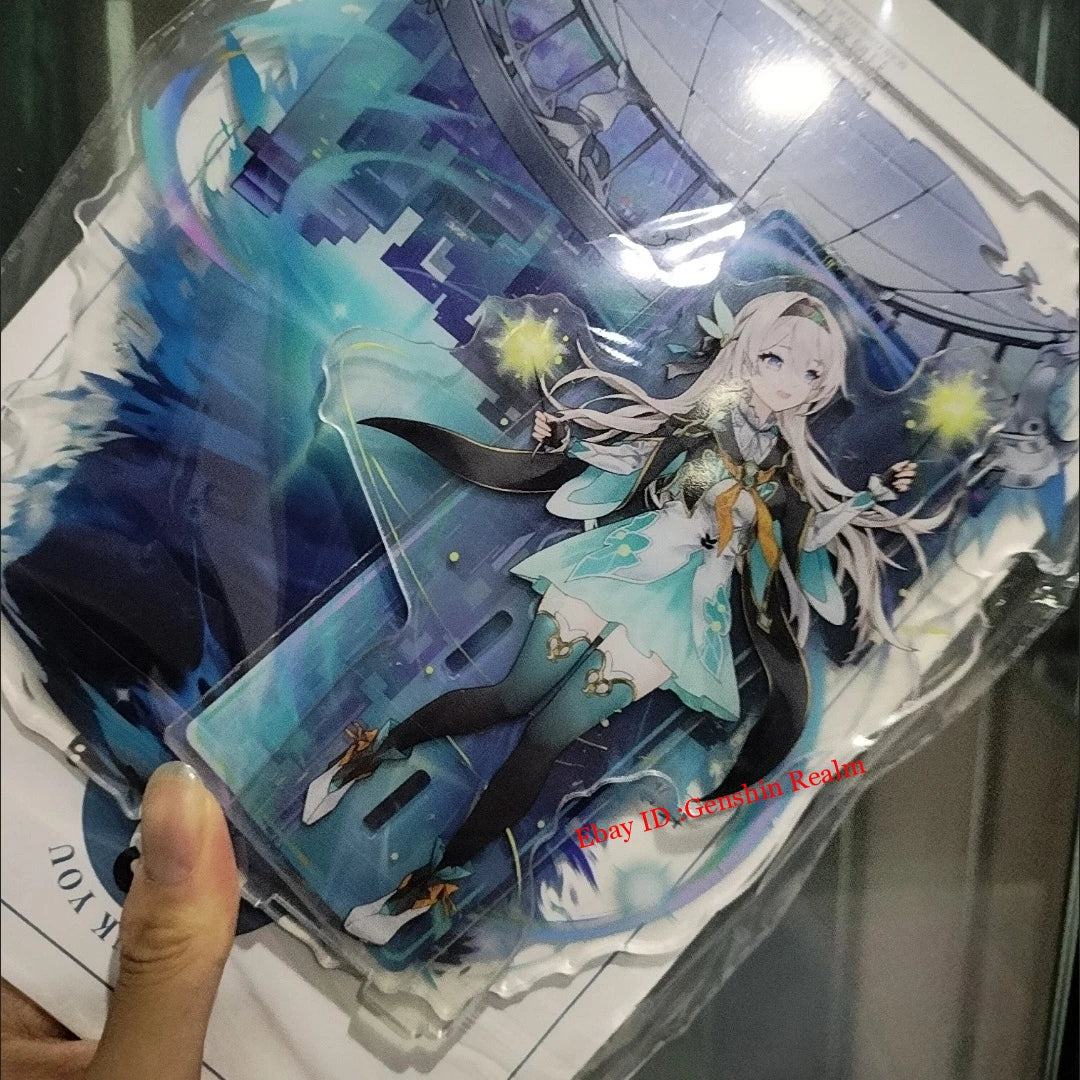 Anime Honkai: Star Rail Firefly Acrylic Desktop Stand Figure Collection Decor 07FC0E-D4 - KOEEK