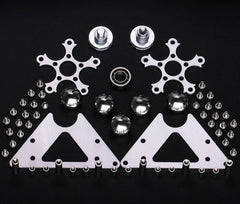 Stainless Steel Hand Twisting Spinning Top Gyro Gyroscope Spinner Top Toys 07FC0E-D4 - KOEEK