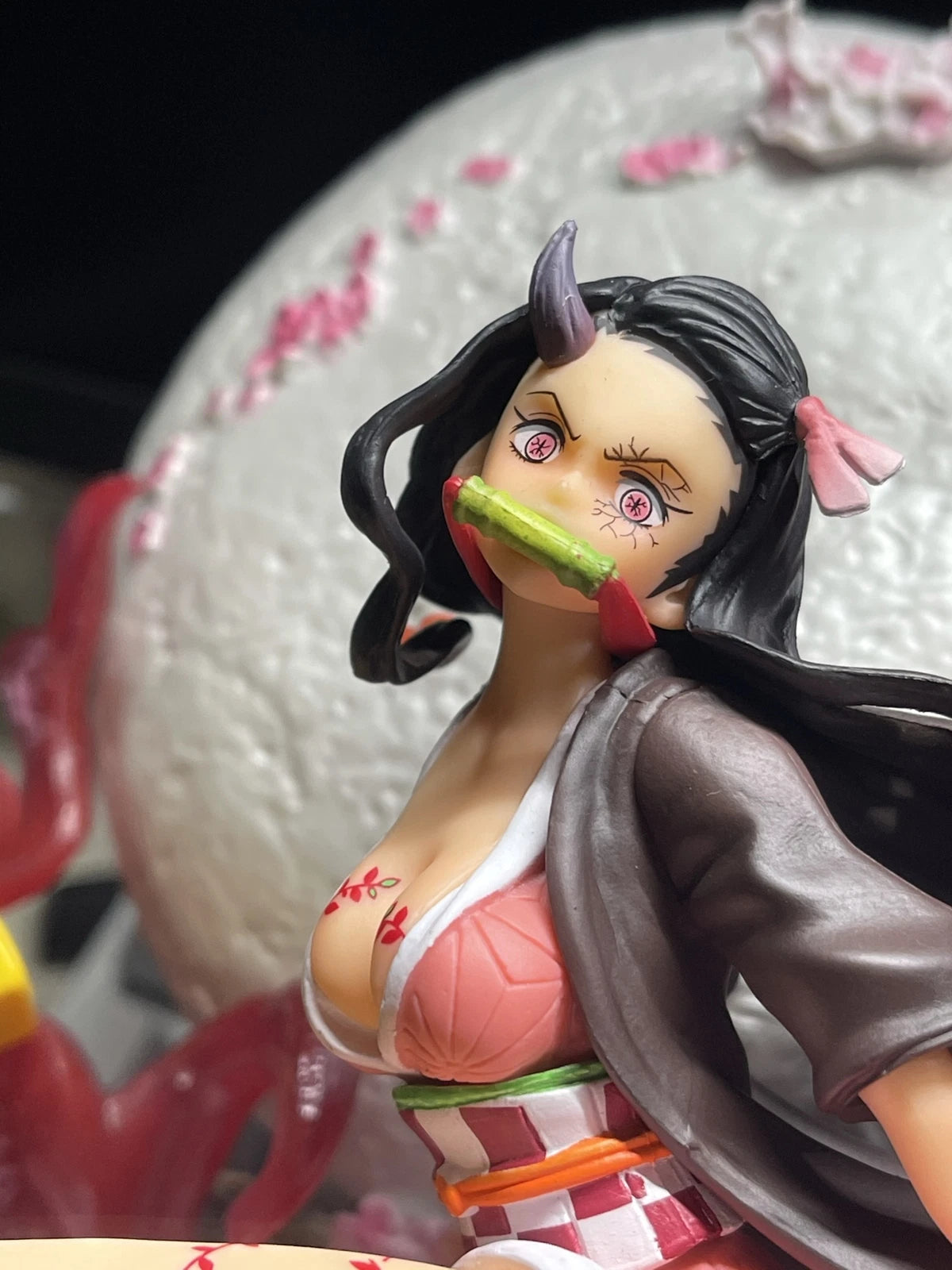 31cm Kamado Nezuko Statue PVC Figure Anime Demon Slayer Collectible Model Gift 07FC0E-D4 - KOEEK