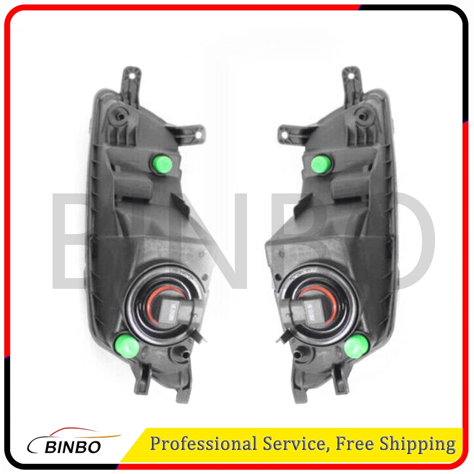 Pair of Front Fog Lights Fog Lamp Halogen For VW Volkswagen CC 13-16 07FC0E-D4 - KOEEK