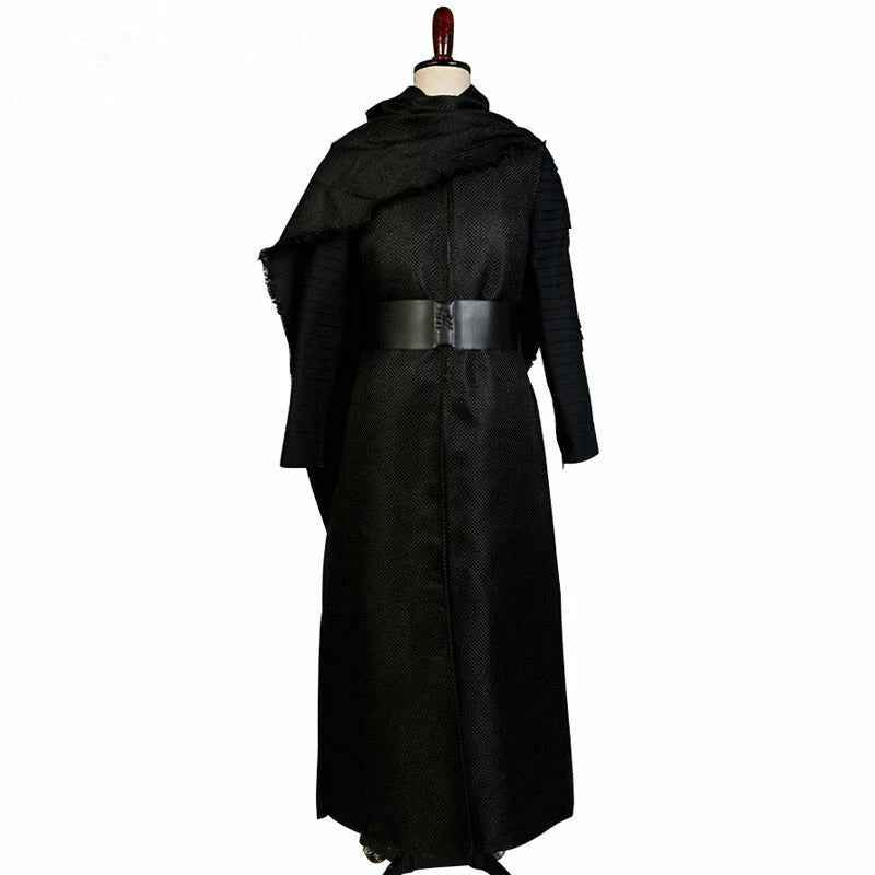 Star Wars Force Awakens Kylo Ren Cosplay Uniform Costume Halloween Full Outfits 07FC0E-D4 - KOEEK