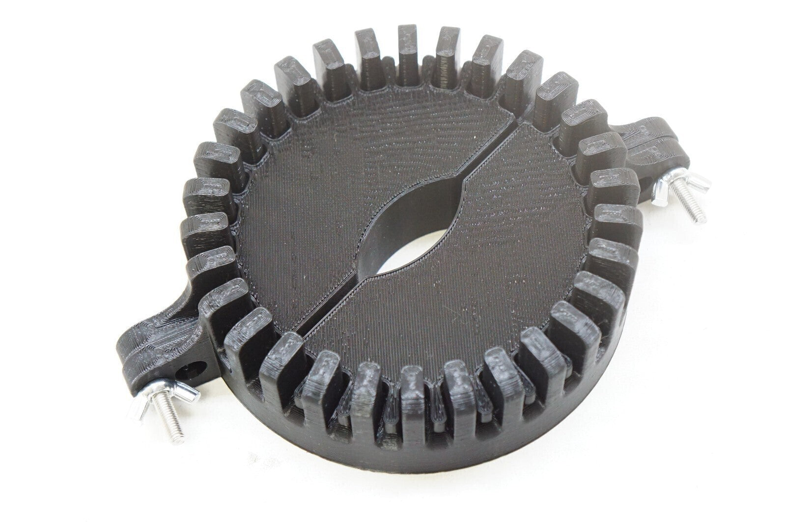 Custom 3D Christmas Tree Flag Pole Mega Topper Light Hook 1/2" - 4 1/2" Flagpole 07FC0E-D4 - KOEEK