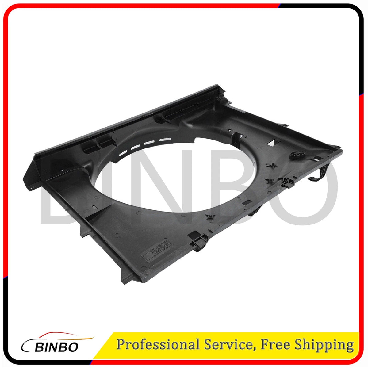 Radiator Cooling Fan Plastic Shroud For BMW E39 525i 528i 530i 17101438457 07FC0E-D4 - KOEEK
