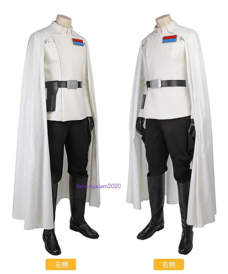 Rogue One A Star Wars Story Orson Krennic Cosplay Costume Dress Outfit Halloween 07FC0E-D4 - KOEEK