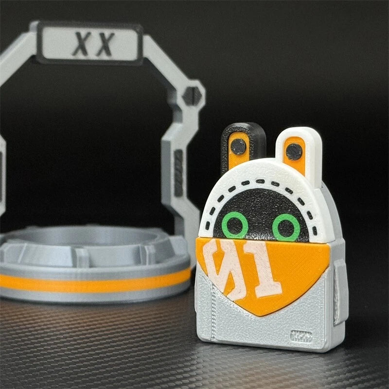 Future 01 Rabbit EDC Fidget Toy Creative Plastic Fidget Slider Stress Relief 07FC0E-D4 - KOEEK