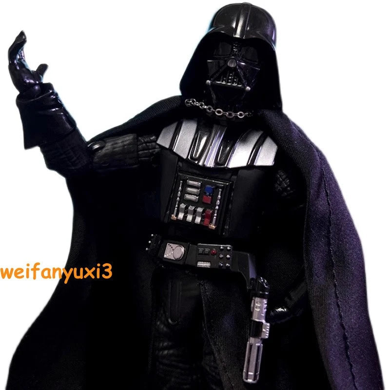 1/12 Black Wired Cloak Robe for 6"  Black Series Star Wars Darth Vader 07FC0E-D4 - KOEEK