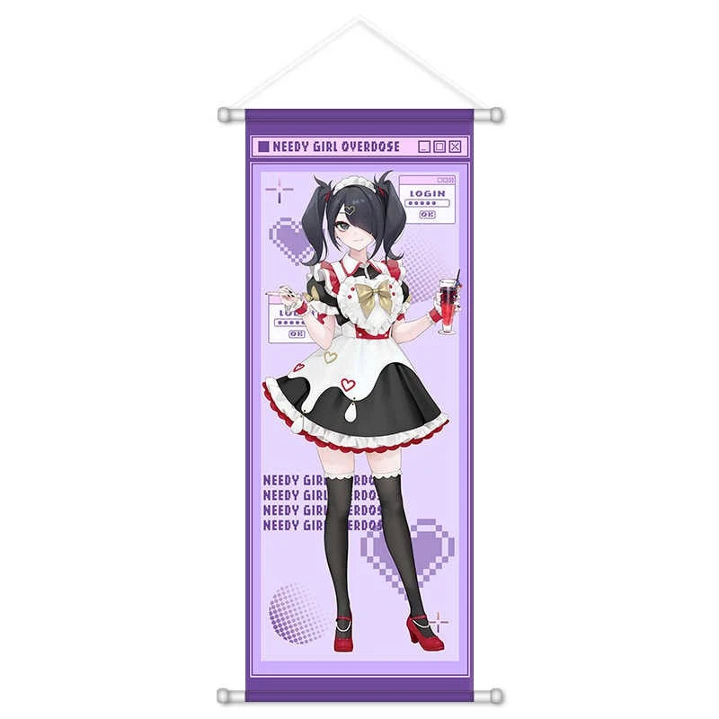 kawaII Girl Anime HD ART Girl Home Decor Wall Scroll Poster 75x28cm Xmas Gift 07FC0E-D4 - KOEEK