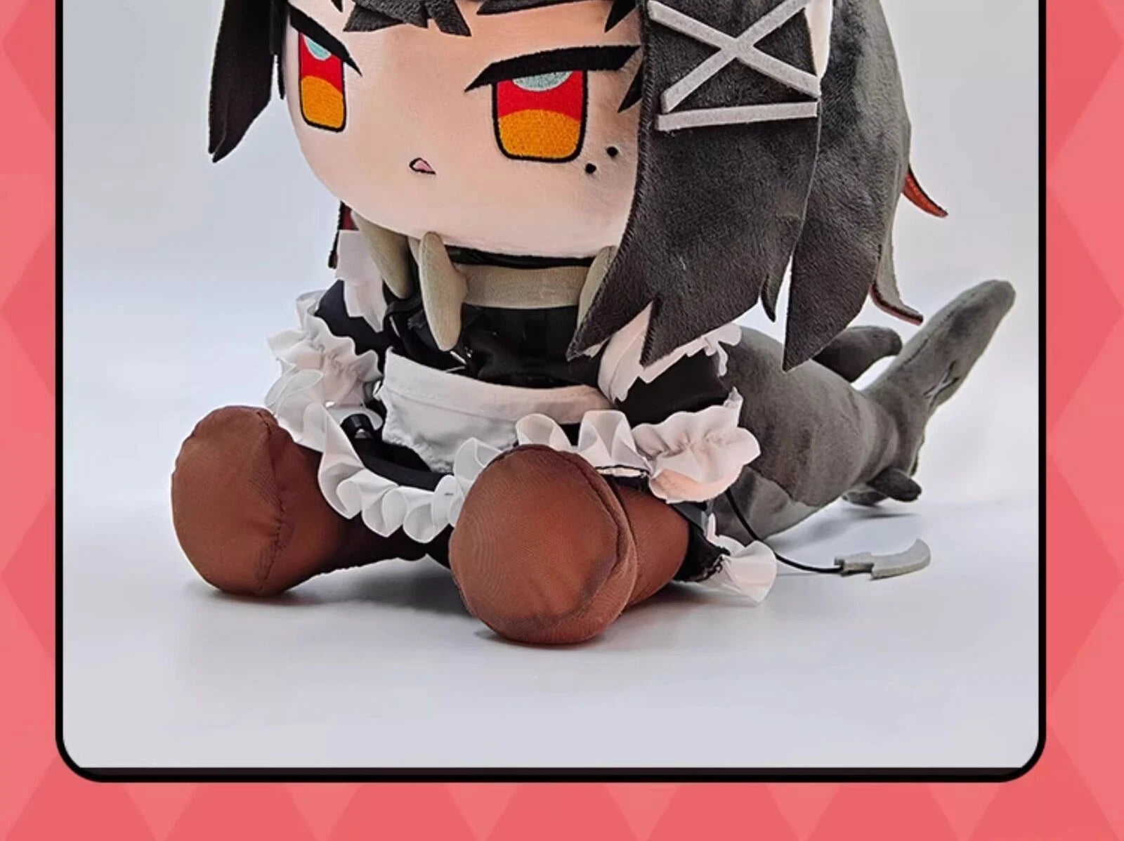 Game ‌Zenless Zone Zero Ellen Joe Sakura Shark Ver Plush Doll 30cm Stuffed Toy 07FC0E-D4 - KOEEK