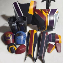 Star Wars The Mandalorian Sabine Wren Cosplay Helmet Mask 1:1 FRP Wearable Armor 07FC0E-D4 - KOEEK