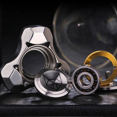 Fidget Hand Spinner Toy Silent Bearing Metal Finger Gyro Relieve Stress EDC Toys 07FC0E-D4 - KOEEK