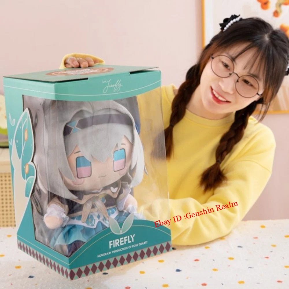 Anime Honkai: Star Rail Firefly Plush Doll Cotton Doll Stuffed Toy Gift 30cm 07FC0E-D4 - KOEEK