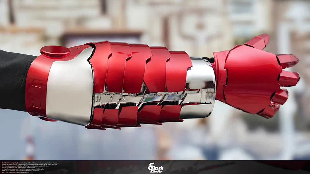 1/1 Iron Man MK5 Right Arm Gloves Wearable Voice Control Touch Remote Control 07FC0E-D4 - KOEEK