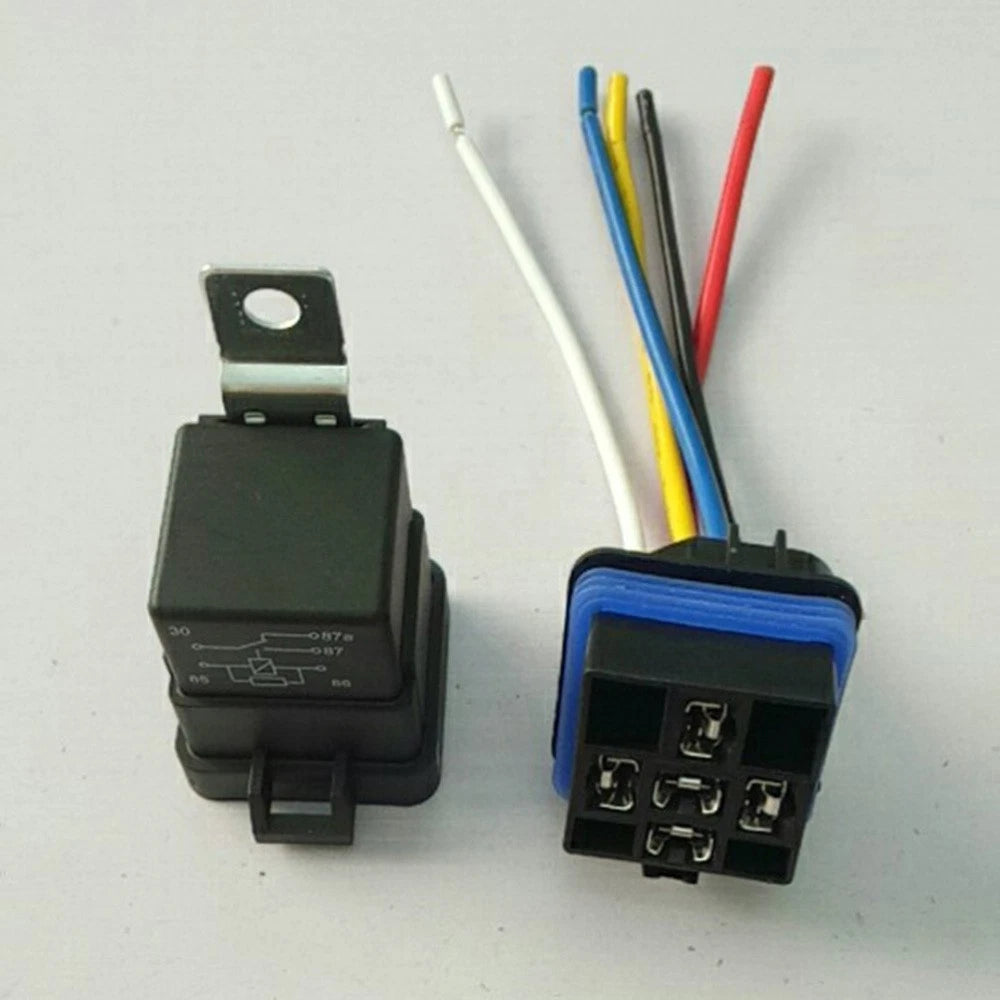 12 V Waterproof Socket Trailer Connector Bracket Automotive Truck Relay 07FC0E-D4 - KOEEK