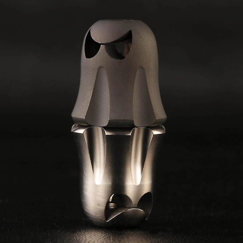 Titanium Ghost Knife Lanyard Bead Paracord Necklace Pendant Bracelet EDC Beads 07FC0E-D4 - KOEEK