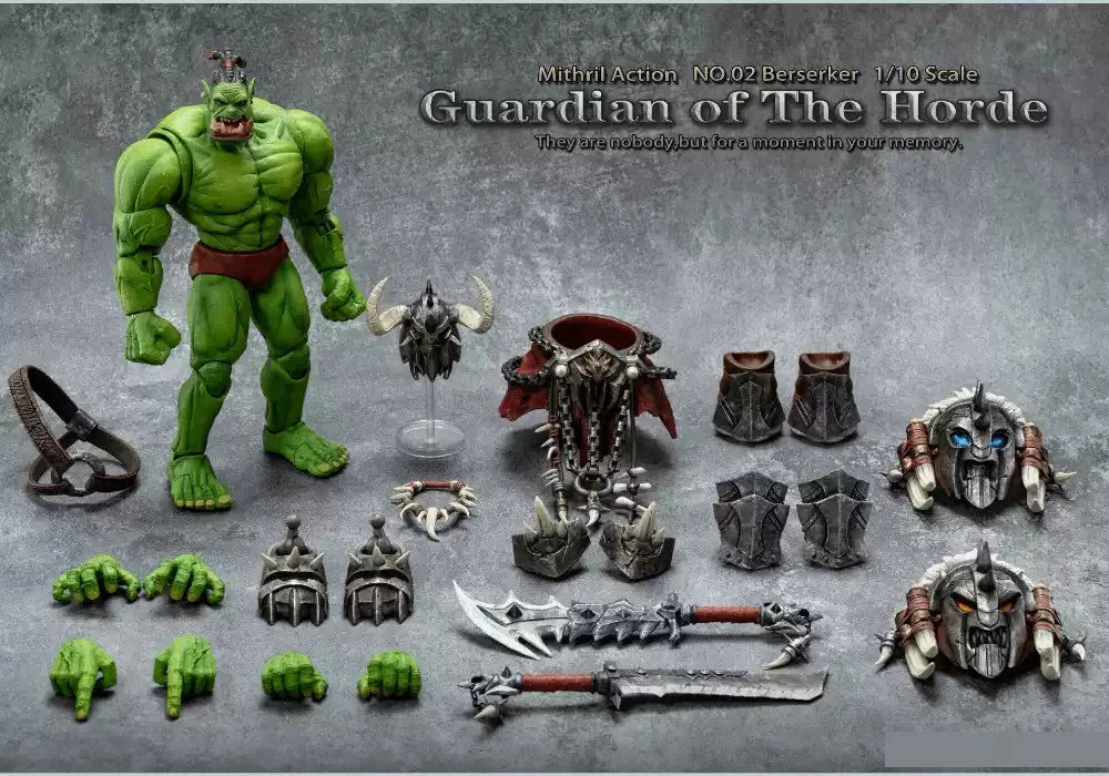 Mithril Action NO.2 Warrior 1/10 Guardian of The Horde Action Figure In Stock 07FC0E-D4 - KOEEK