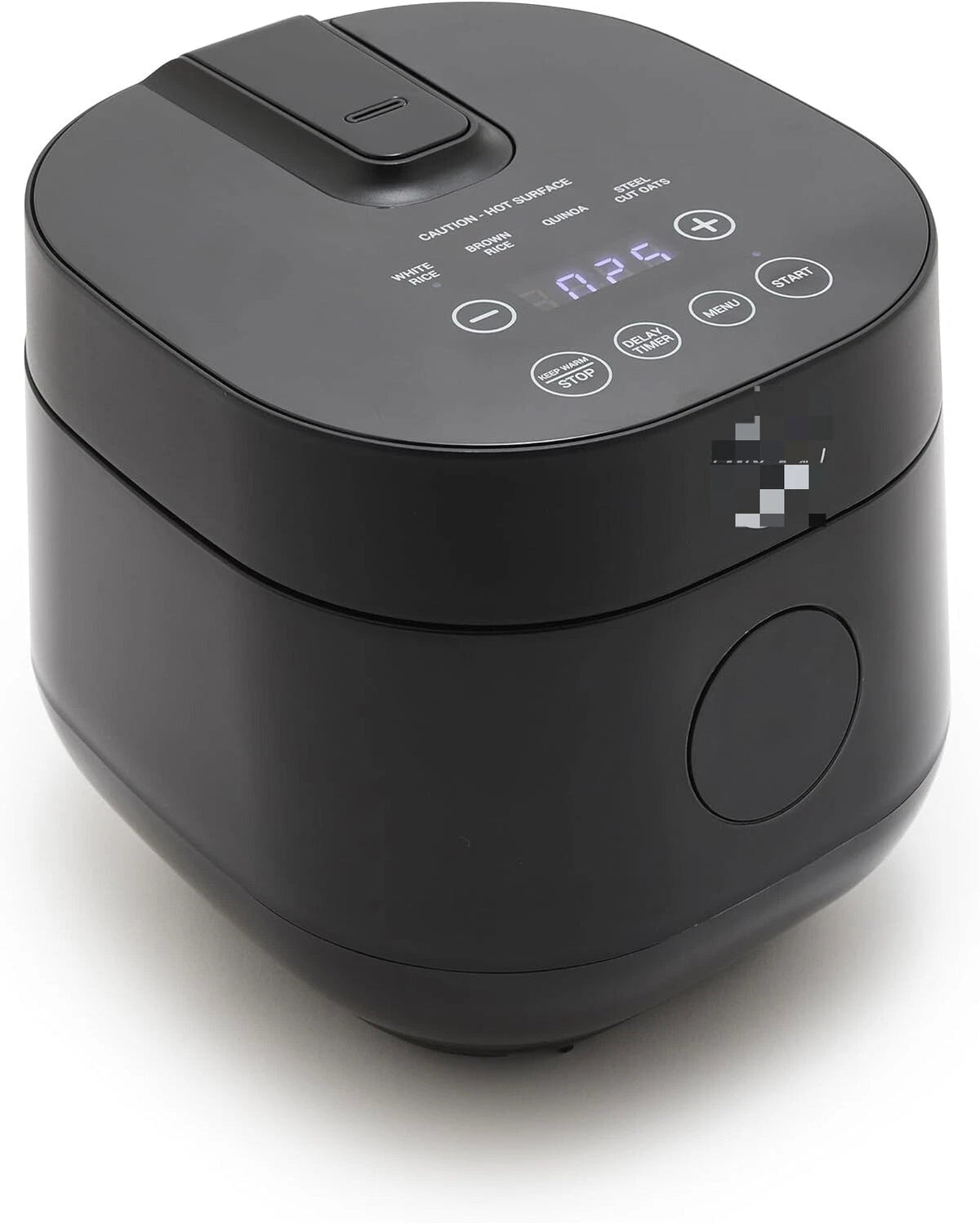 4-Cup Digital Rice Cooker, Removable Ceramic Pot without PFAS and PFOA 07FC0E-D4 - KOEEK