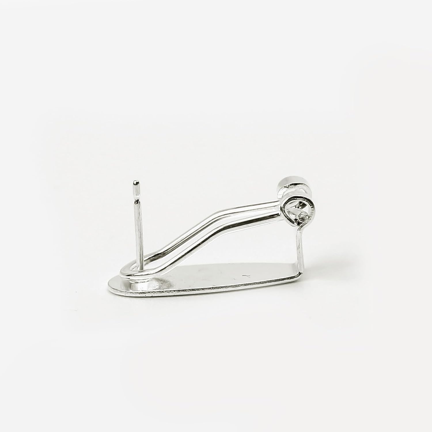 new Silver Fingernail Earring Post for Native American 10 07FC0E-D4 - KOEEK