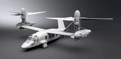 1/72 U.S. Bell V280 Helicopter Fishhawk Aircraft Unpainted Model 3D Printed 07FC0E-D4 - KOEEK