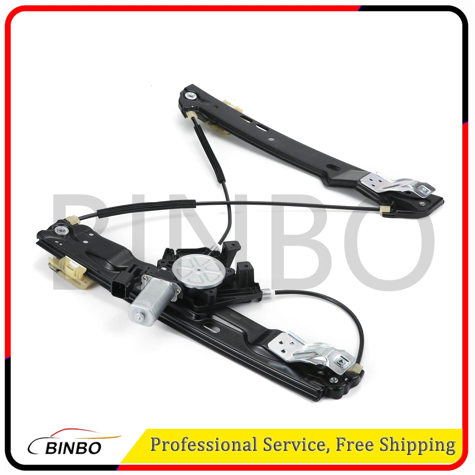 For 12-19 RANGE ROVER EVOQUE FRONT RIGHT PASSENGER SIDE WINDOW REGULATOR MOTOR 07FC0E-D4 - KOEEK